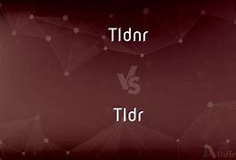 TLDNR