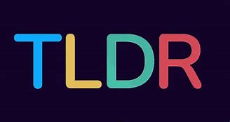 TLDNR