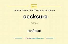 cocksure