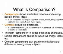 compare