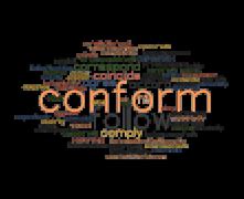 conform