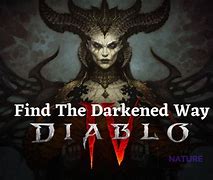 darkened