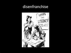 disenfranchise