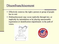 disenfranchise