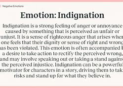 indignation