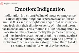 indignation
