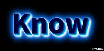 know