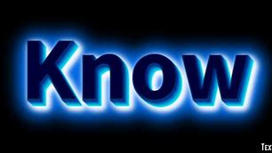 know