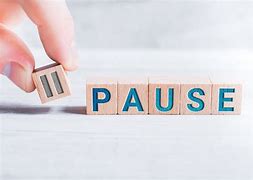 pause