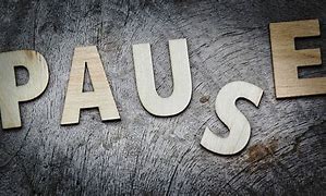 pause
