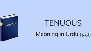tenuous
