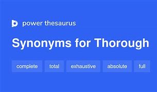 thorough